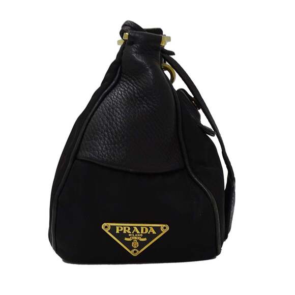 Prada PRADA Women's Brand Handbag Shoulder Bag One-Shoulder Leather Black BR0... - Picture 4 of 16